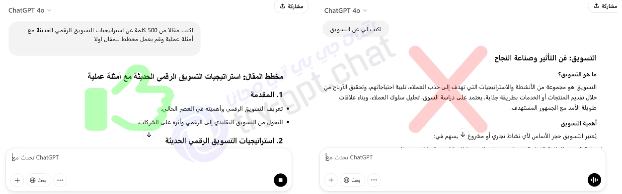 كيفية استخدام شات جي بي تي باحترافية