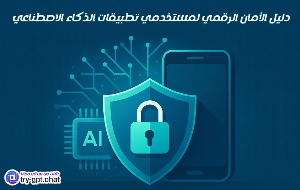 دليل الأمان الرقمي لمستخدمي تطبيقات الذكاء الاصطناعي